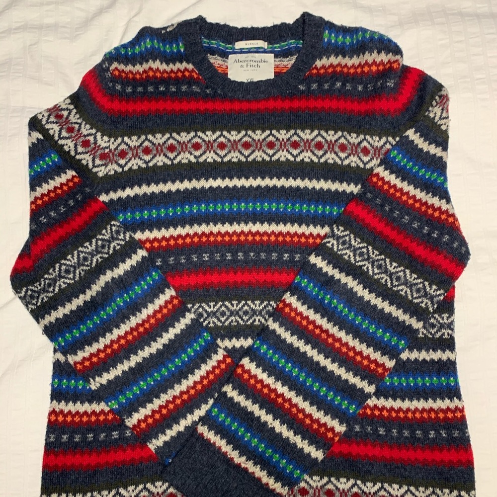Abercrombie & Fitch “Ugly Christmas” Sweater